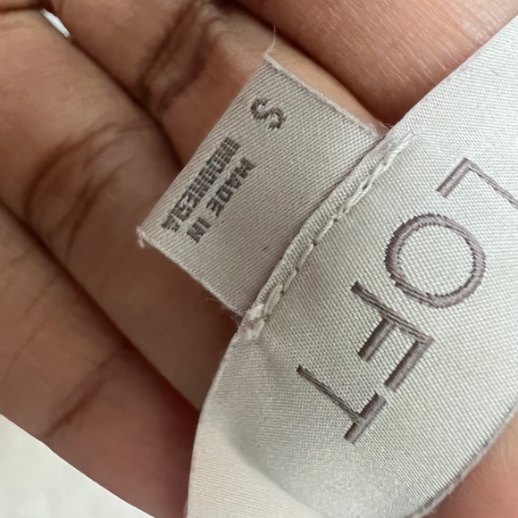 Loft Peplum Pink Dress - Picture 5 of 5